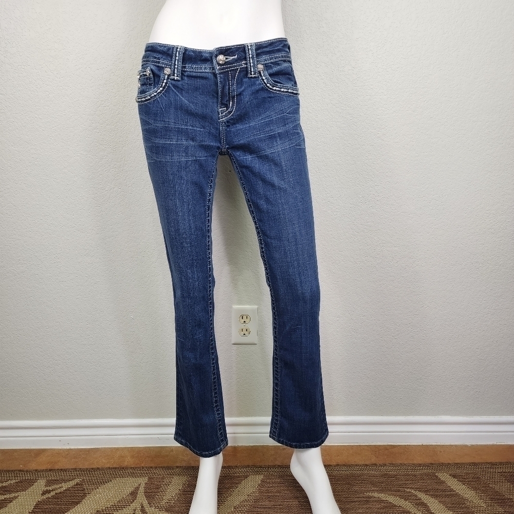 Miss Me Easy Straight Leg Jeans Size 26